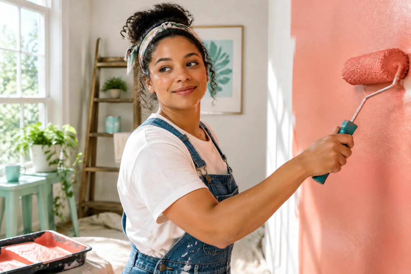 Rooms, walls, trim and touch-ups.
