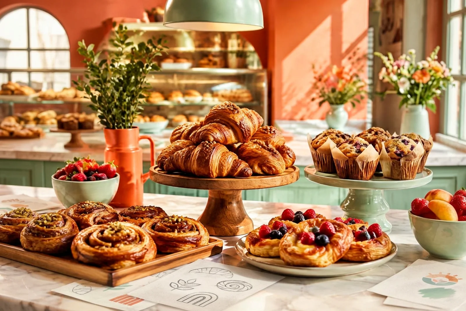 Design a logo for my bakery