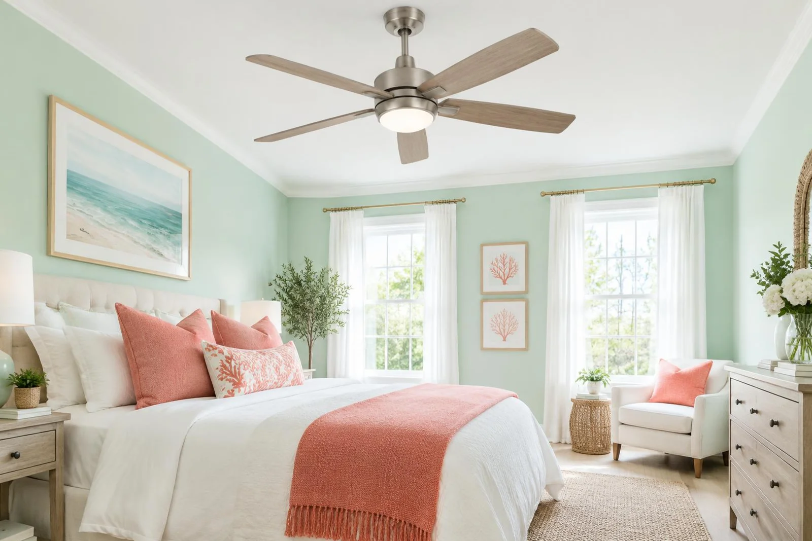 Install a ceiling fan