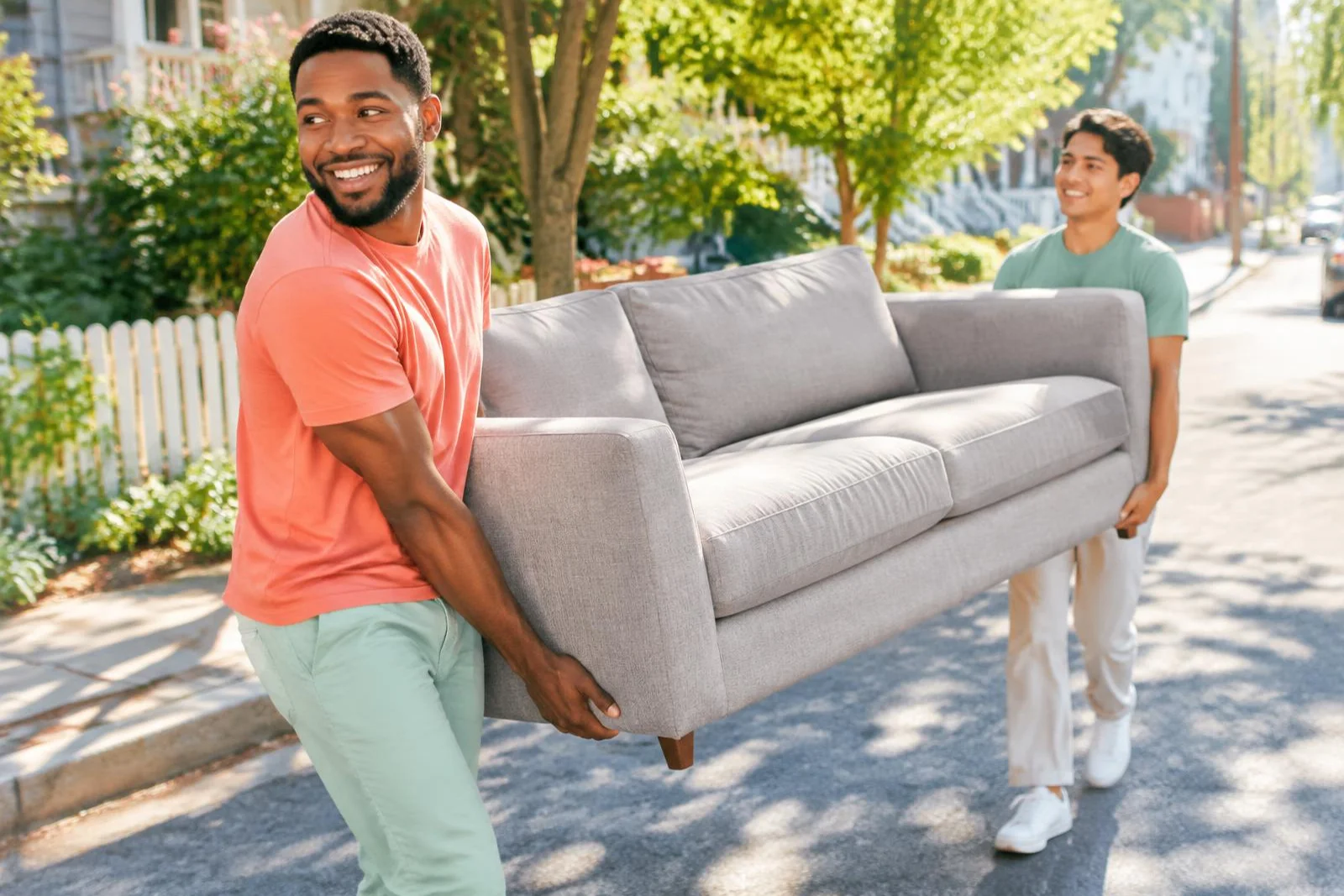 Move a sofa across town